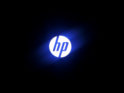computer, photo, logo, Hp, hi-tech, blue light