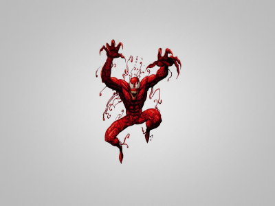 человек-паук, Carnage, comics, spider-man, красное существо