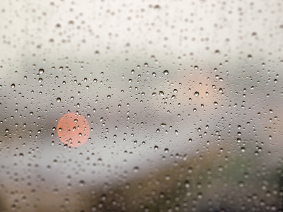 Дождь, окно, стекло, капли
