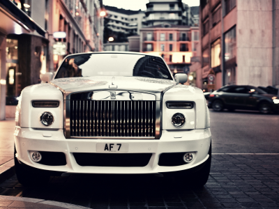 белый, ролс ройс, купе, rolls royce, luxury, phantom, Mansory, car, monte-carlo