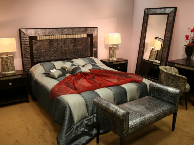 кровать, Интерьер, подушки, стиль, спальня, дизайн