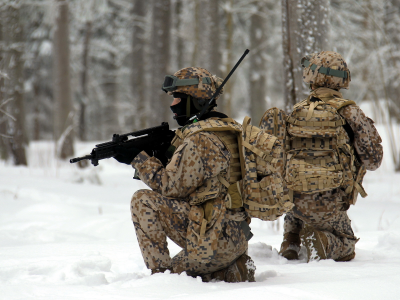 солдаты, оружие, Latvian army