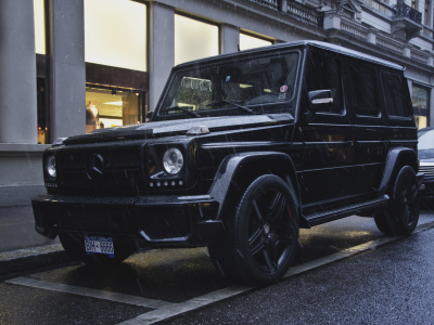 amg, джип, мерседес, black, Mercedes, g55, передок, тюнинг