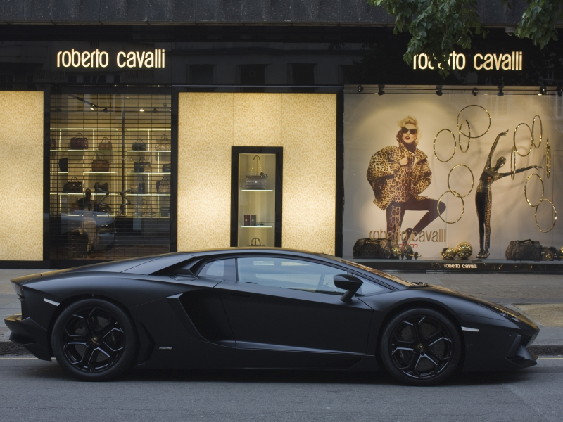 aventador, street, lp700, Lamborghini, ламборгини, авентадор, shop, black matte