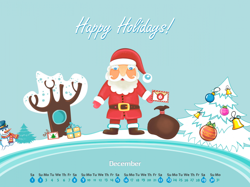 календарь, новый год, happy holidays, december, декабрь, New year