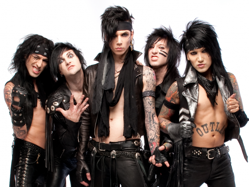 cc, jinxx, jake, andy, ashley, музыка, glam metal, Black veil brides, bvb, группа