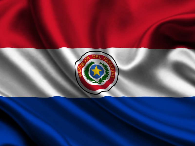 парагвай, флаг, Paraguay