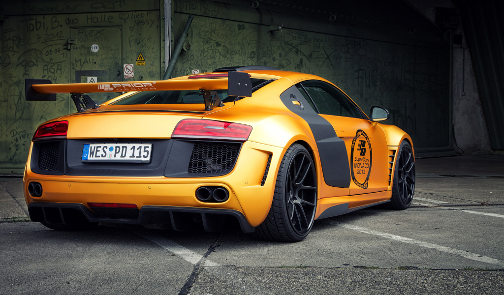 audi, r8, prior design, gt850, tuning, supercar, widebody