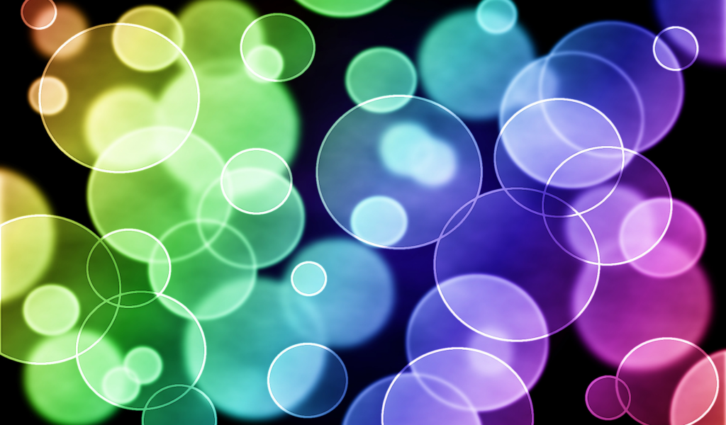 white, purple, гимп, violet, green, rainbow, Gimp, blue, yellow, abstract, circles