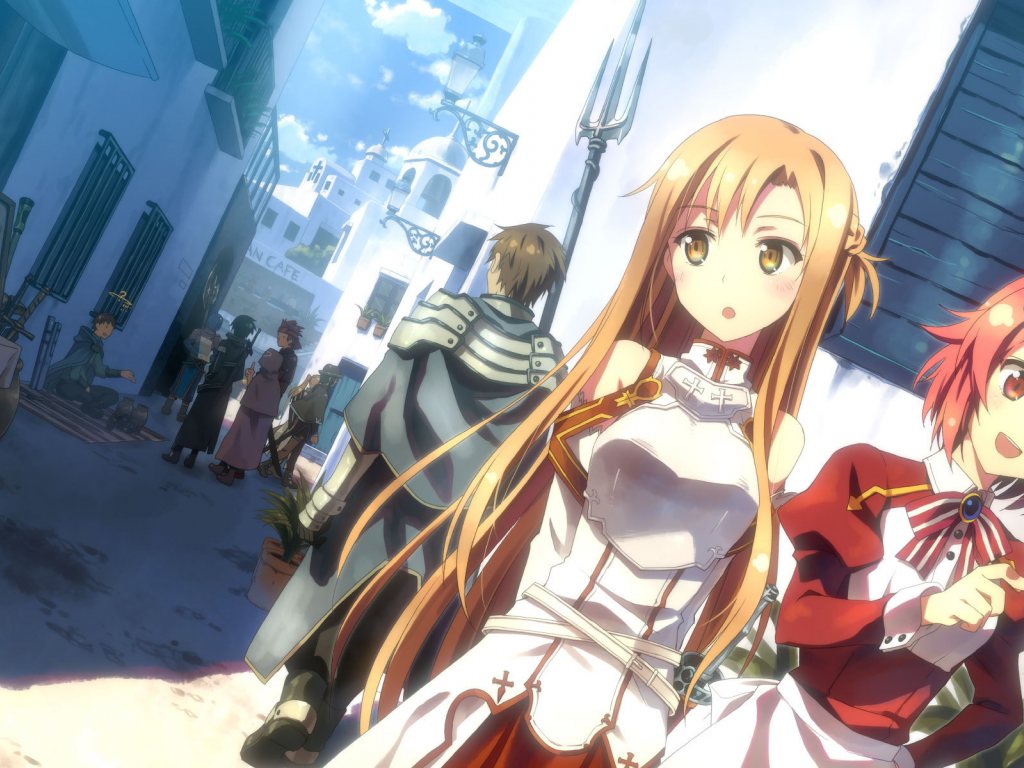 лизбет, asuna, sao, мастера меча онлайн, lizbeth, Sword art online