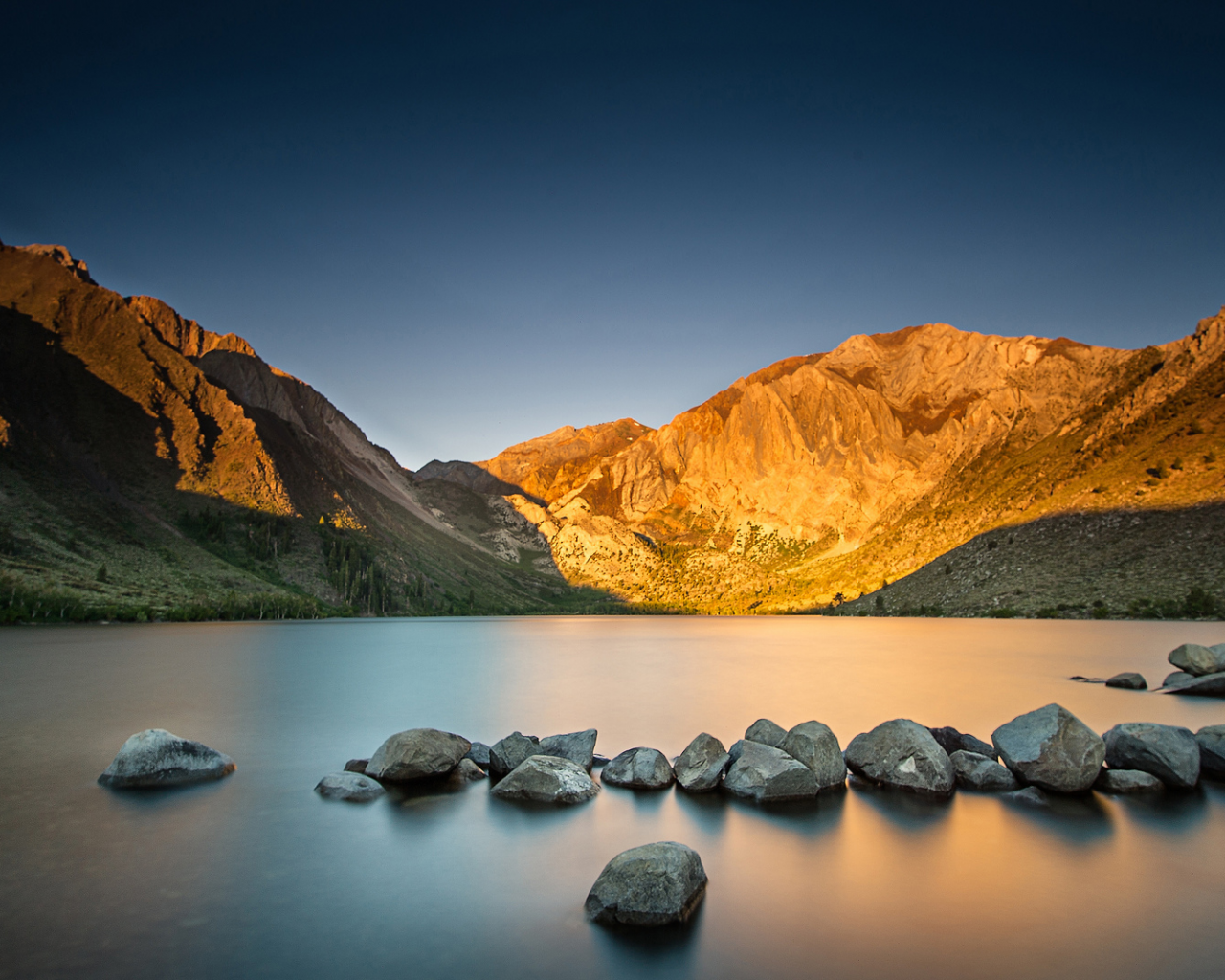 калифорния, горы, Convict lake