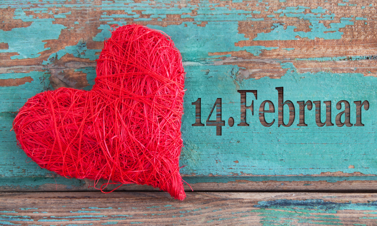 14 февраля, день святого валентина, стол, Сердце