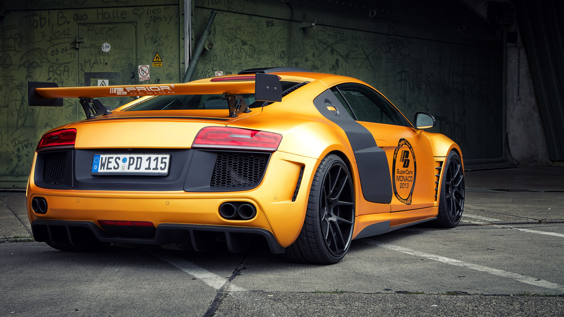 audi, r8, prior design, gt850, tuning, supercar, widebody