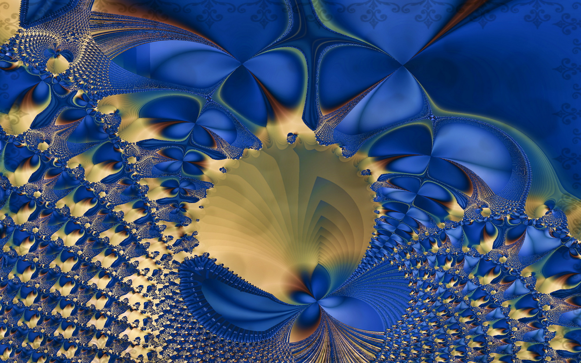 Abstract, форма, fractal, цвет