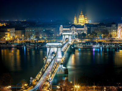 budapest, Sz__chenyi l__nch__d, цепной мост сечени, будапешт, magyarorsz__g