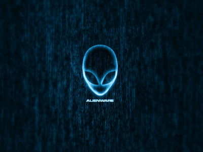 logo, head, blue, Alienware, alien, brand
