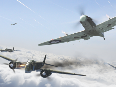 вторая мировая война, Воздушный бой, британцы