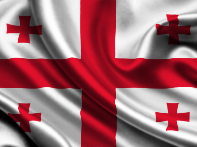 грузия, Georgia, флаг
