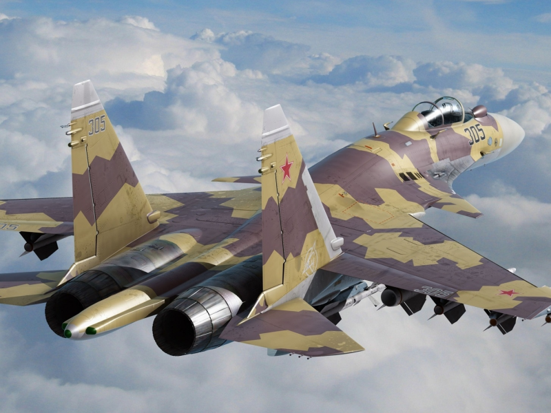 сверхманевренный, Su-35, самолет, су-35, многоцелевой