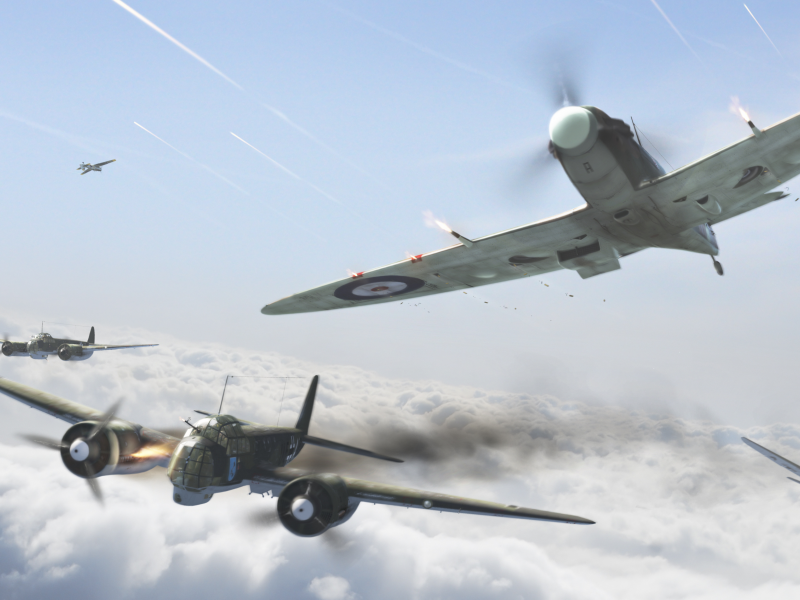 вторая мировая война, Воздушный бой, британцы