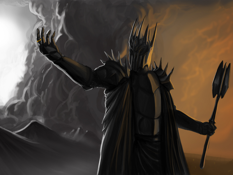 the lord of the rings, Властелин колец, саурон, темный лорд