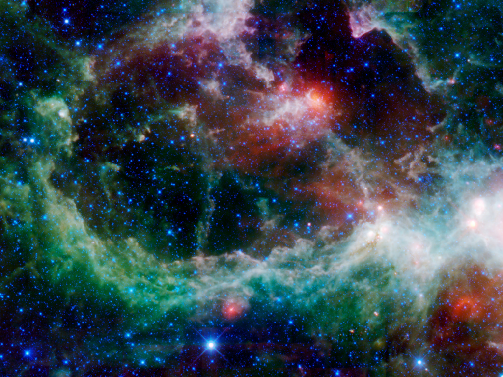 nebula heart, звезды, star formation, туманность heart, Космос