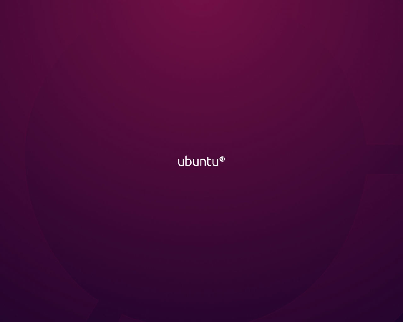 минимализм, linux, Ubuntu, фиолетовый