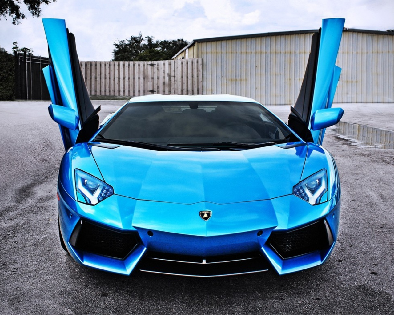 lp700-4, door, blue, Lamborghini, двери, вверх, car, aventador