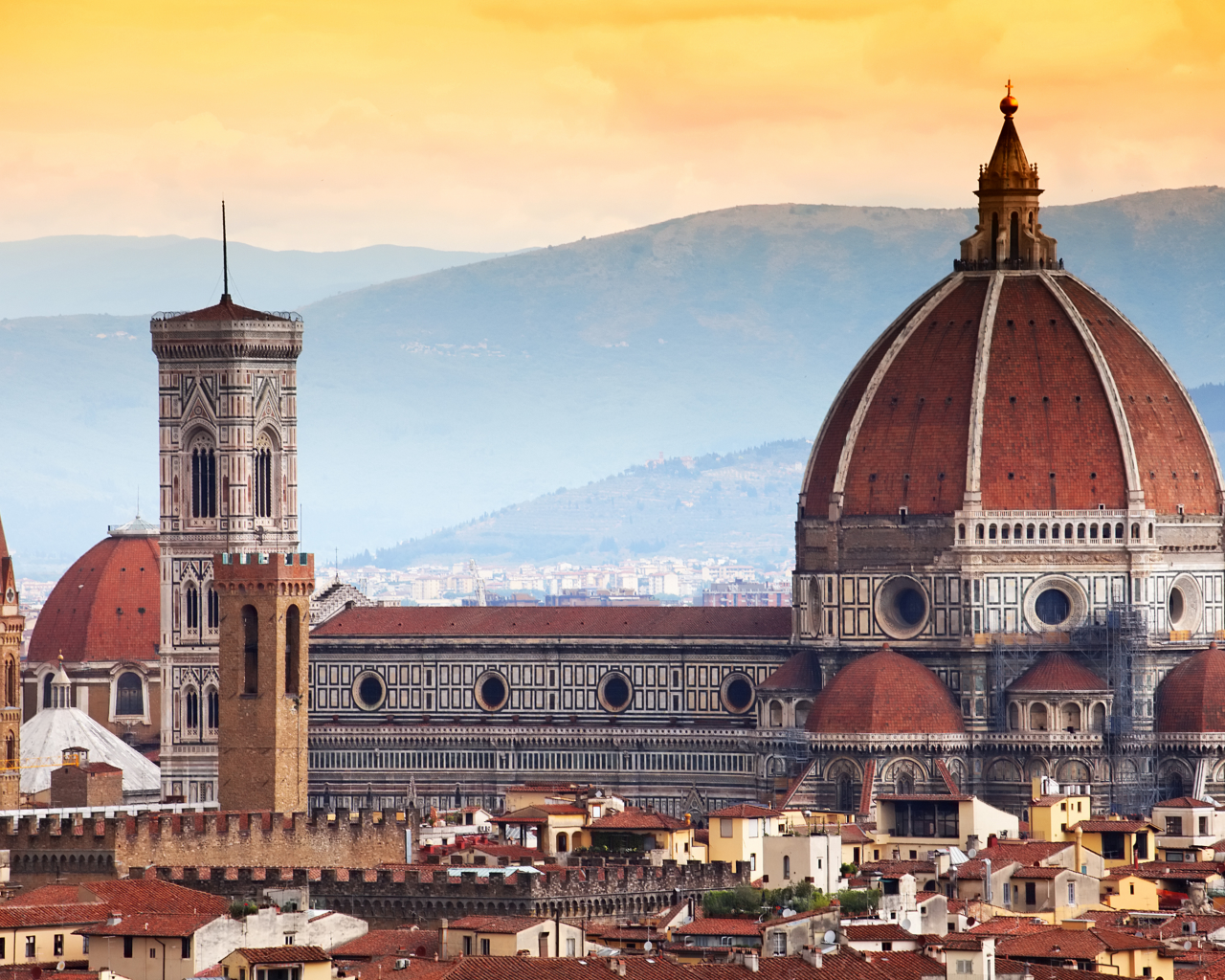 florence, firenze, La cattedrale di santa maria del fiore, italy