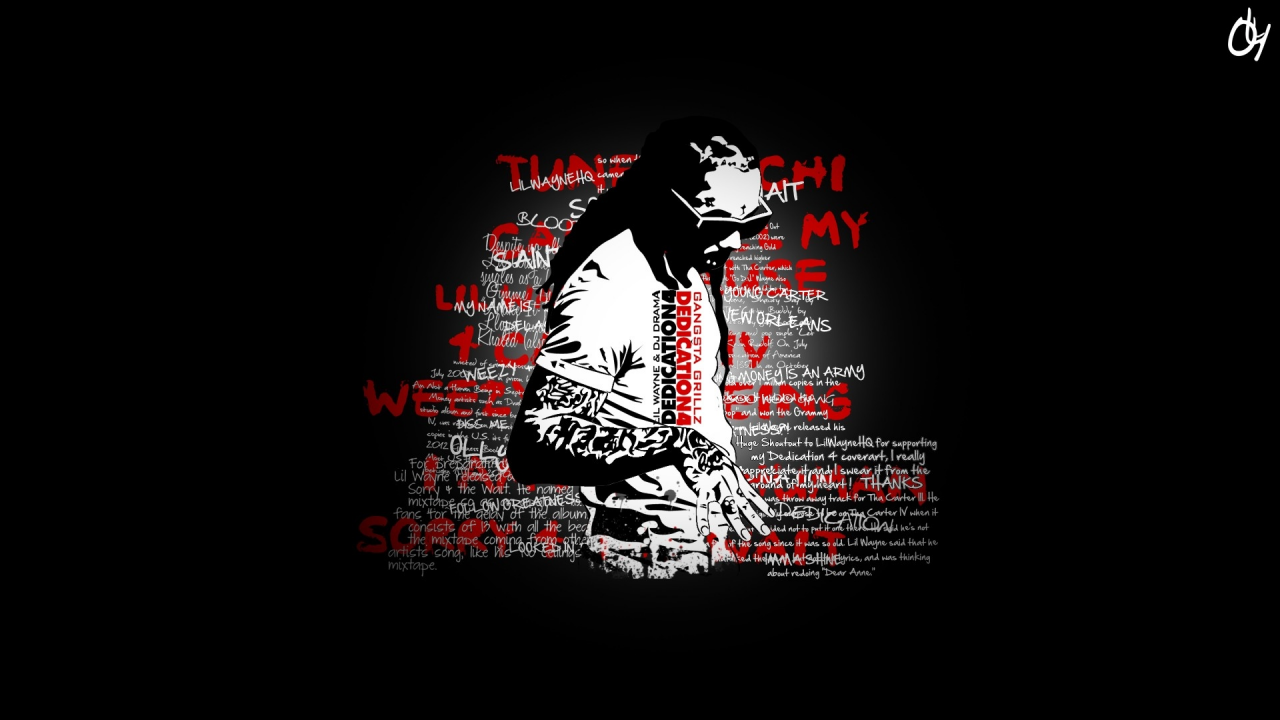 rap, Lil wayne, mixtape, dedication 4