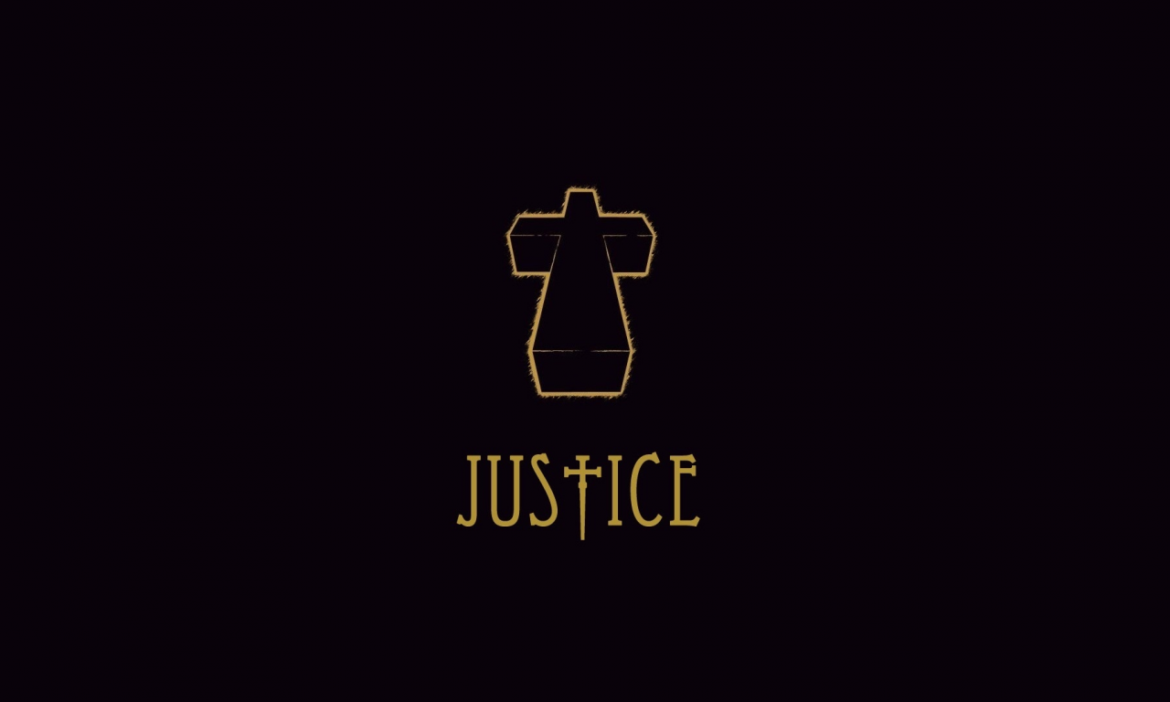 крест, музыка, минимализм, music, Justice, black