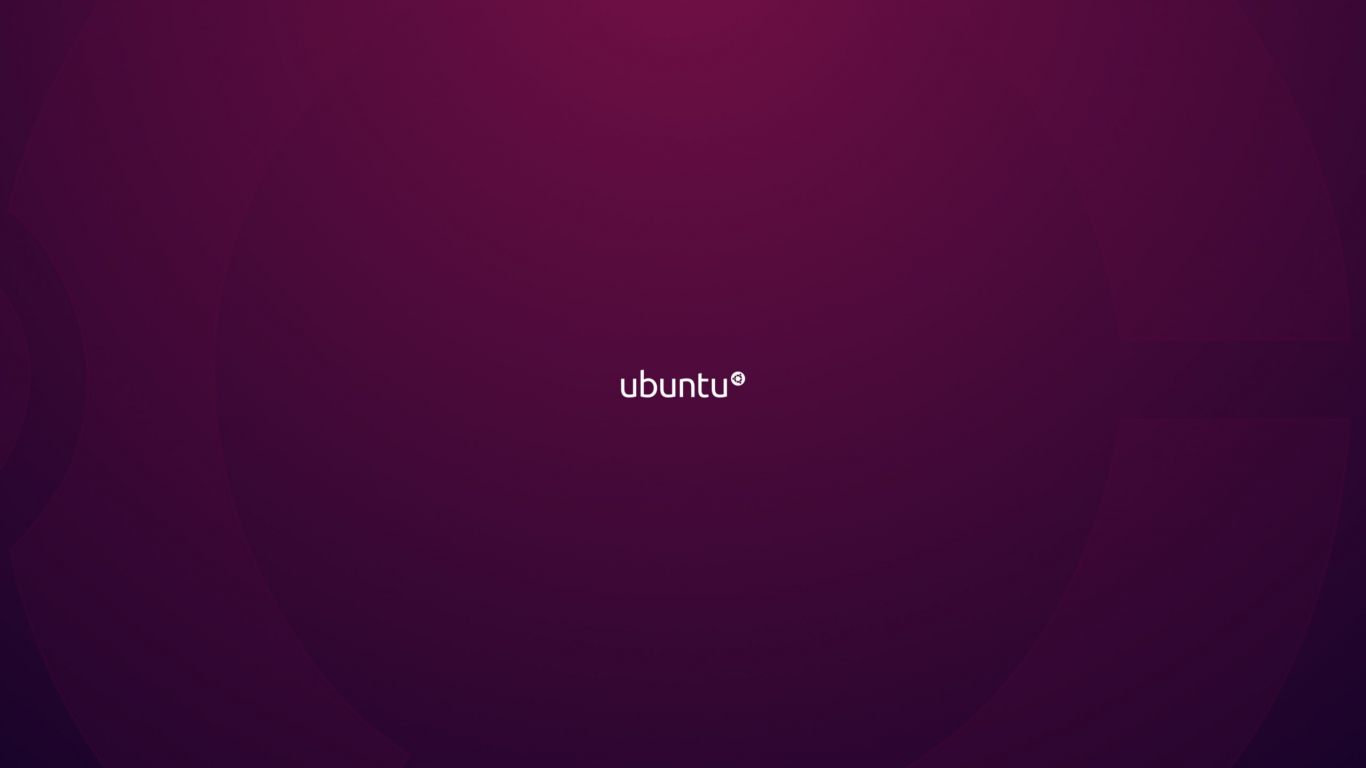 минимализм, linux, Ubuntu, фиолетовый