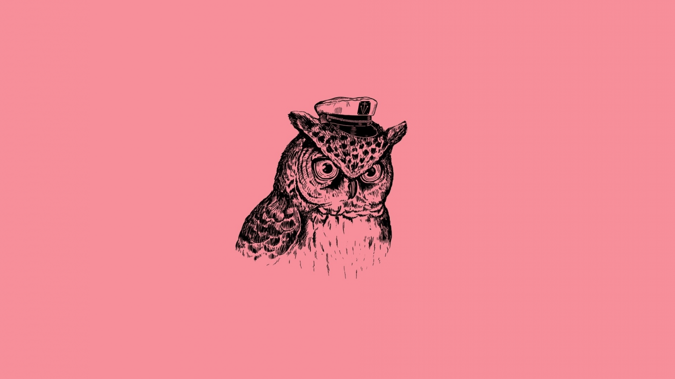 минимализм, captain owl, капитан филин, Alejandro giraldo, art print