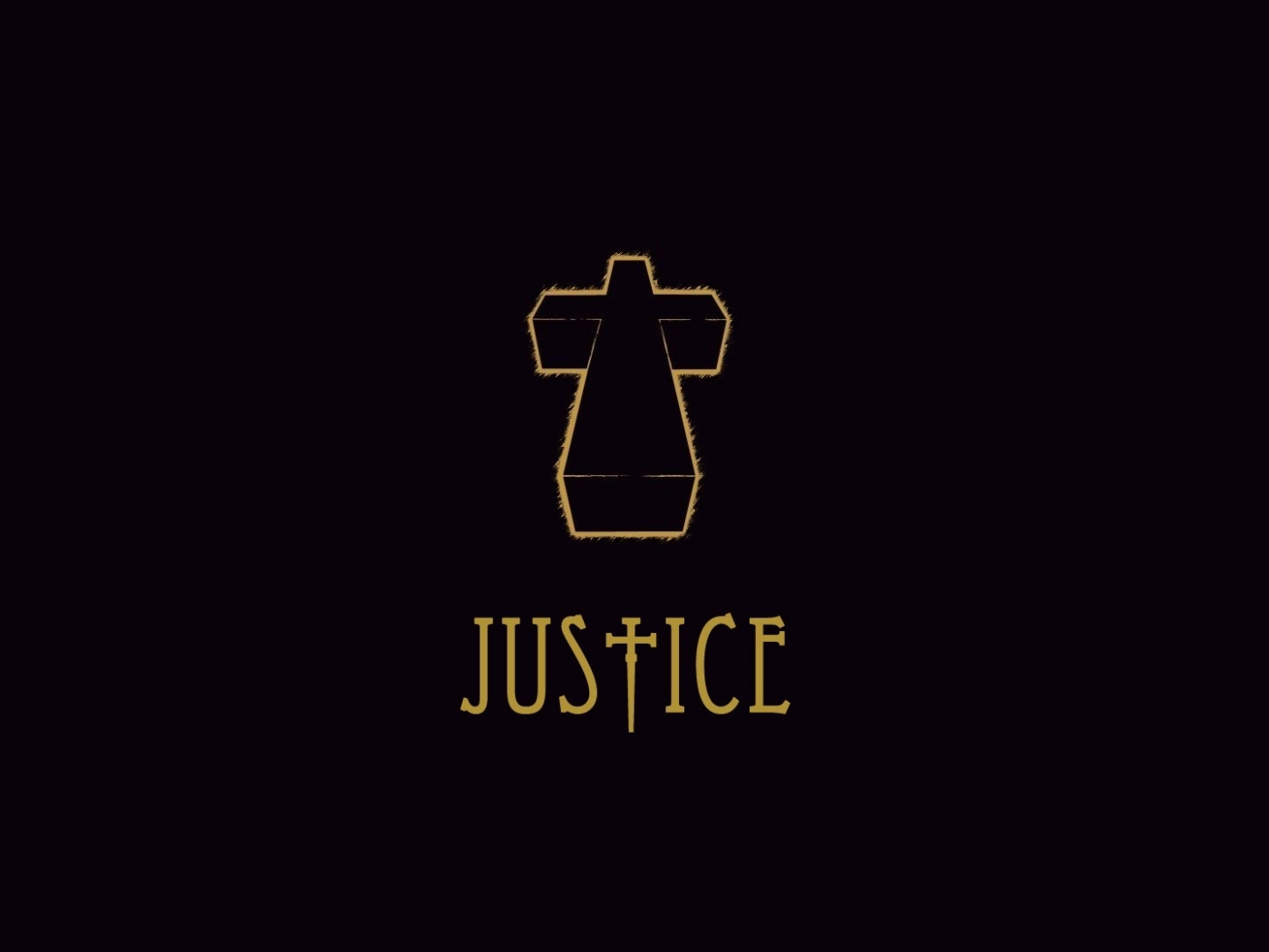 крест, музыка, минимализм, music, Justice, black