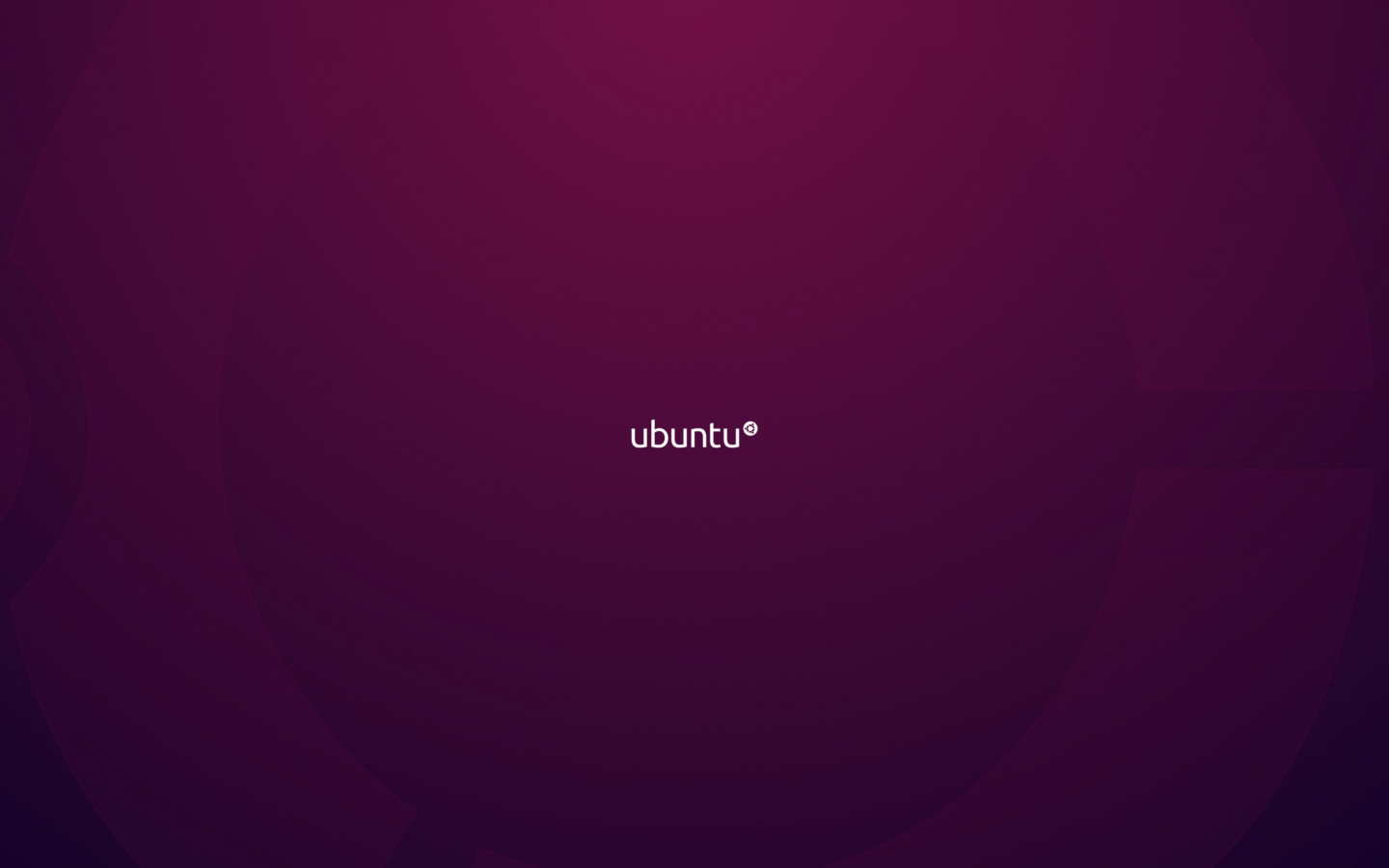 минимализм, linux, Ubuntu, фиолетовый