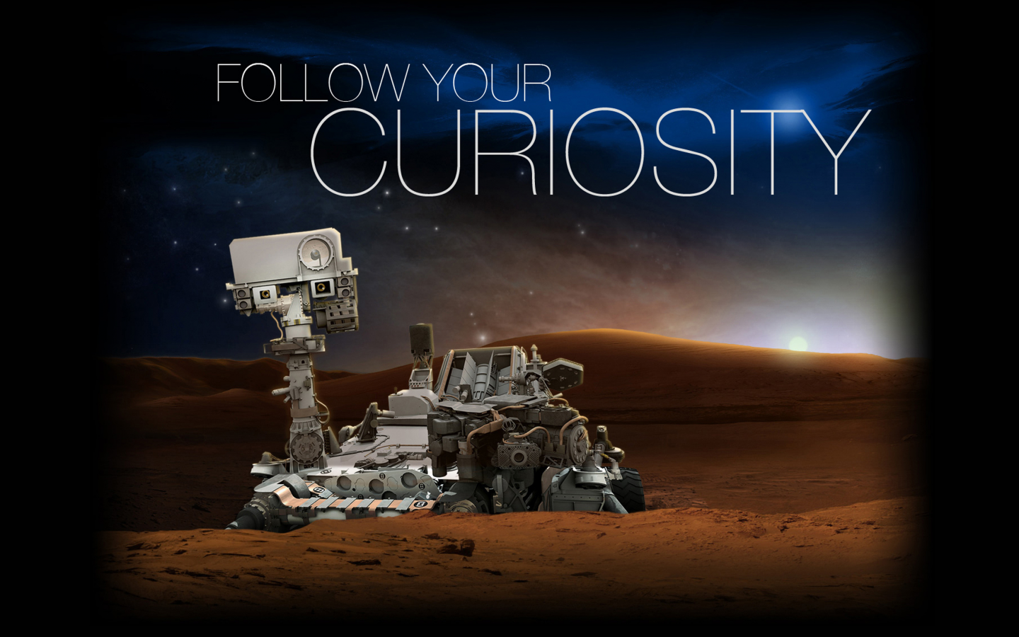 Curiosity, марсоход, марс