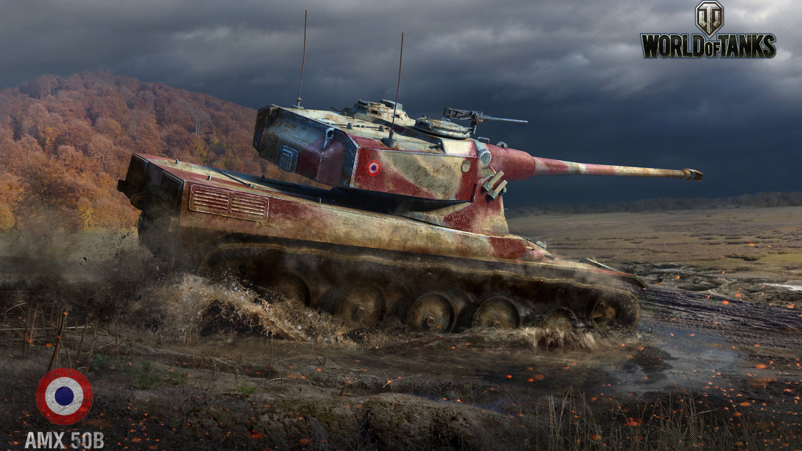 AMX 50B, war, World of tanks, танк, мир танков, война, WOT