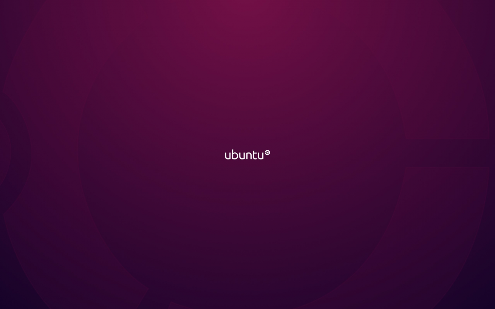 минимализм, linux, Ubuntu, фиолетовый