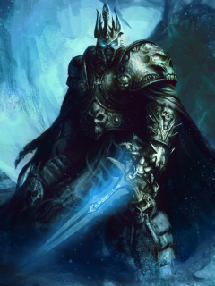 меч, arthas, броня, World of warcraft, fanart, шлем, wow, ступени, lich king