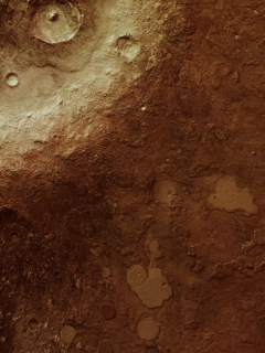arabia terra, mars express, mars, кратер