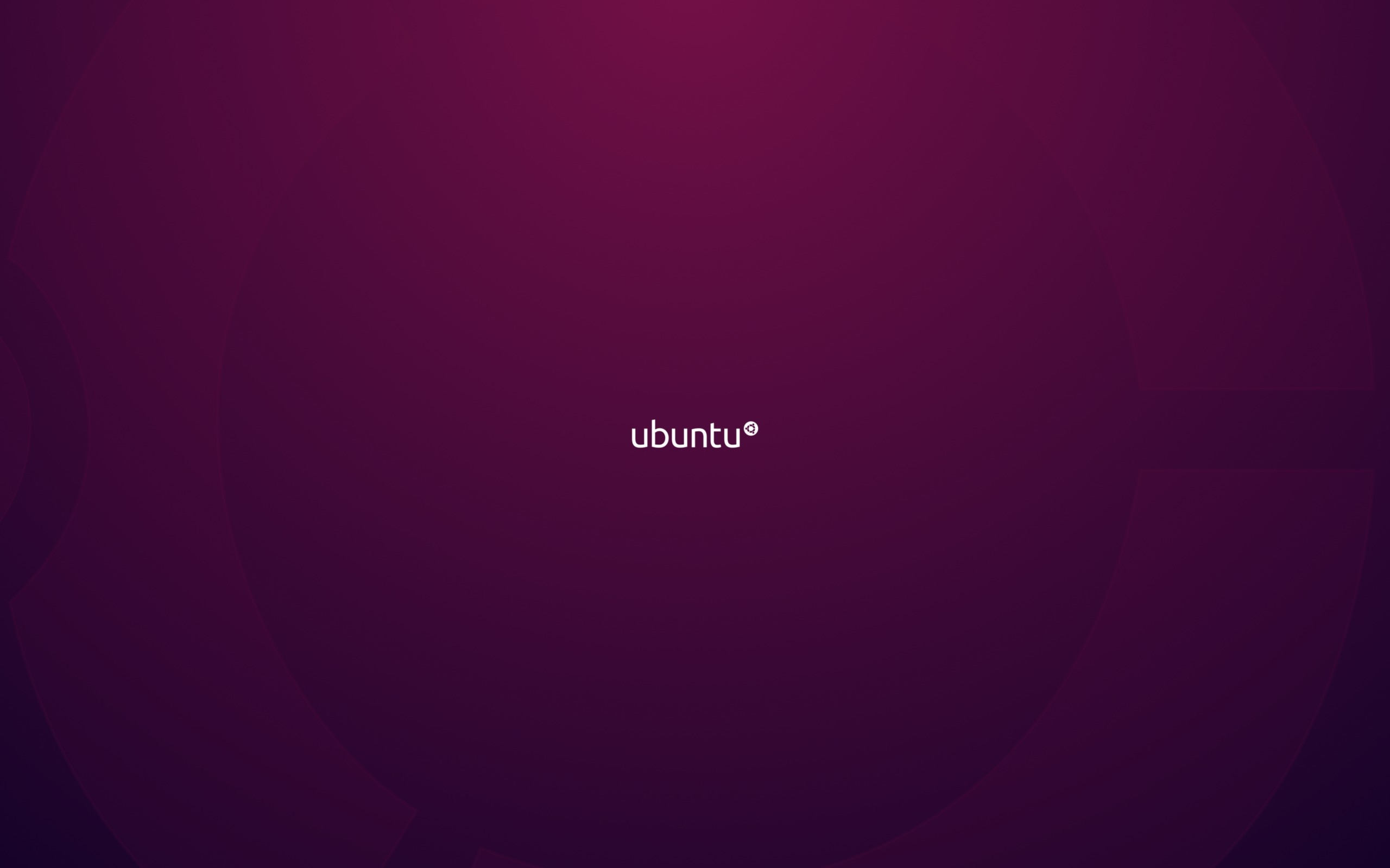 минимализм, linux, Ubuntu, фиолетовый