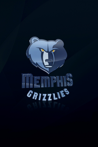 Memphis grizzlies, гризли, синий, логотип, баскетбол, nba, фон