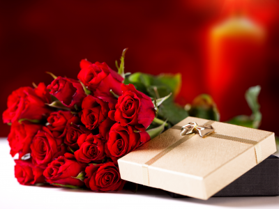 праздник , Цветы, подарок, розы, красные розы , букет