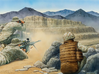 афганистан, оружие, Арт, экипировка, солдаты, горы