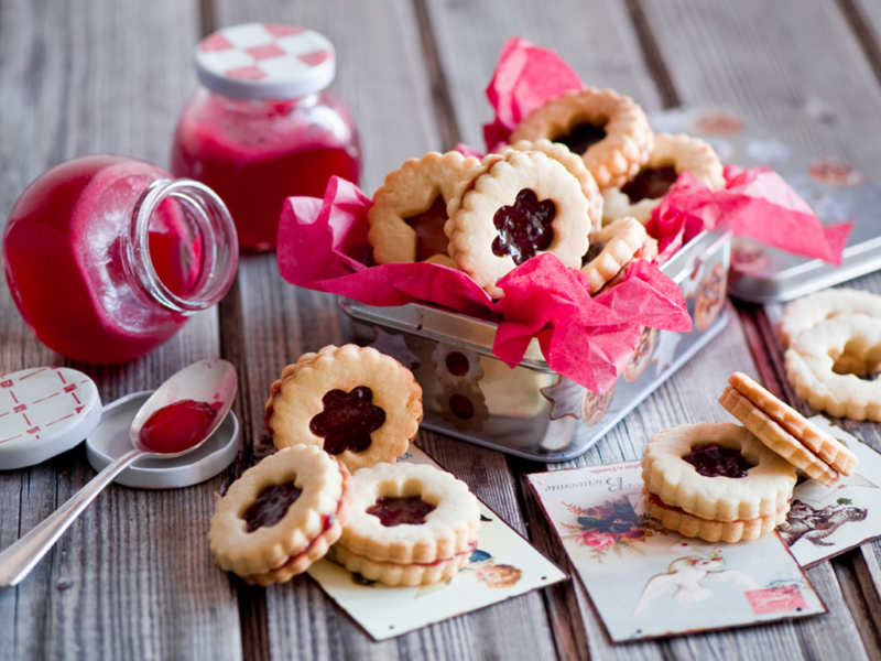 Biscuits, pastry, пирожные, еда, печенье