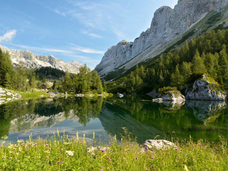 национальный парк триглав, бохинское озеро, Словения