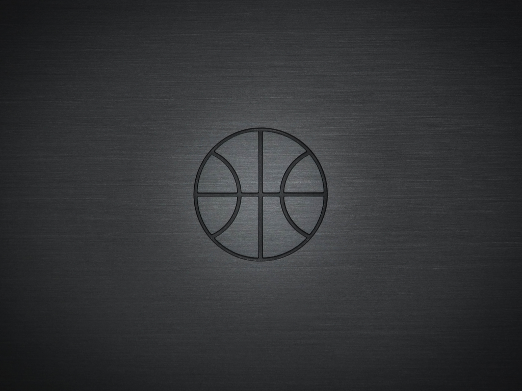 баскетбол, серый, мяч, фон