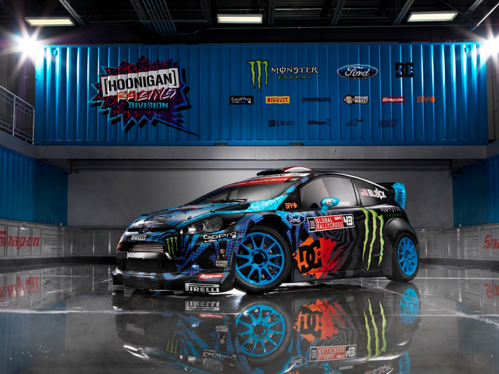 wrc, ken block, monster energi, fiesta, 2013, ford, rs