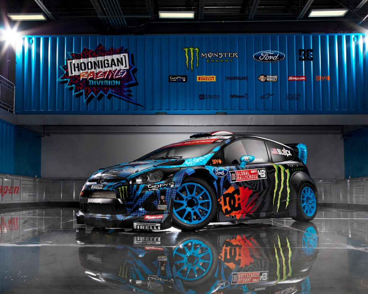 wrc, ken block, monster energi, fiesta, 2013, ford, rs