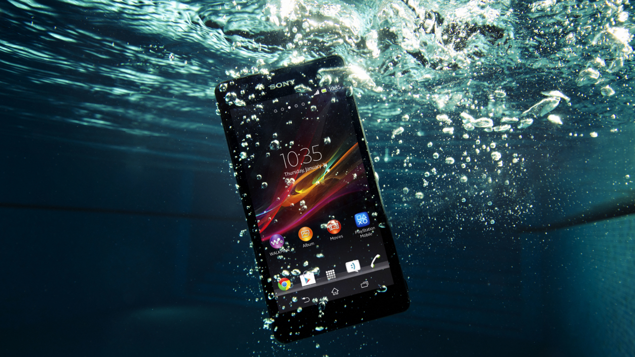 zr, mobile, waterproof, xperia, sony